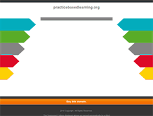 Tablet Screenshot of practicebasedlearning.org